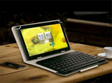 For Universal Android Tablets 10.1/10.5 Tablet Bluetooth Keyboard Case CoverBlack,Fits 10/10.1/10.5 00178611