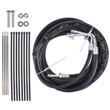 Rear/Aux AC Line Set Fit for Chevy Tahoe, GMC Yukon, Cadillac Escalade Sport Utility 2015-2020 41667302