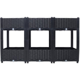 Planter Raised Beds - Elevated Planter Garden Box with Drainage Plug Raised Garden Beds for W465P187532