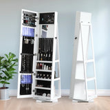 360 Degree Rotation Full-Body Mirror Cabinet PVC Film Moisture-Proof Dressing Mirror Cabinet Super 84301225