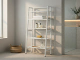 3-Tier Over-the-Toilet Storage Shelf, Metal Bathroom Organizer with Anti-Tip Design & Ventilated 22985229