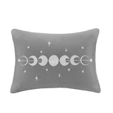 King/Cal King Velvet Comforter Set with Throw Pillow B03595941