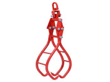 4 Claw Timber Log Lifting Logging Tongs Grabber Tong 28" W46537381