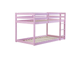 Solid Wooden , Solid Rubber Wooden Twin over Twin Loft Bed with Ladder ,Upper and Bottom Bed W504P208048