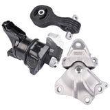 ZUN 3 Pcs Motor Trans Mounts Set for 2012-2013 Honda Civic Automatic Engine A65031 EM-A65031 36269259