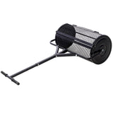 Peat Moss Spreader 24inch,Compost Spreader Metal Mesh,T shaped Handle for planting seeding,Lawn and W46580849