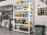 71" H Adjustable Storage Rack, Adjustable Shelves, 2000LBS Five-Tier Shelving Unit, 38809101