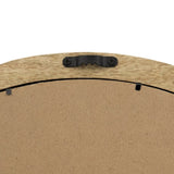 D20x1.5"Transitional Decor Style Mango Wood Wall Mirror Wall Decor with Frame of Solid Mango Wood W2078130544