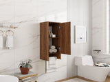 12 Inch Small Wall Mounted Side Cabinet, Soft Closing Door, Suitable For Small Bathroom, Study, W1972P457984