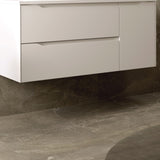 DAX Cenit Single Vanity Cabinet with 2 Drawers 1 Door 48 Inches Matt White B2702P226989