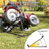 Multipurpose Mower Lift Jack - Ideal for Cleaning/Repairing Mowers/Tractors, Folded Size 48x19.5, 04479362