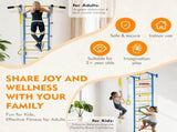 5 in 1 Playset Laddeer Wall Gym With Rope Ladder, Pull-up Bar, Wall Ladder, Rope, And Gymnastic W1408P427540