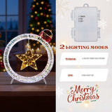 Set of 3 Lighted Iridescent Cut-out Light Bulb Christmas Decorations, Pre-lit Holiday Decor with 295 76777276