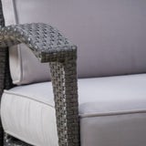 HONOLULU 4PC PE WICKER SET 52917.00IRNGRY