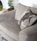 Camero Fabric Pillowback Arm Chair, Gray T2574P195452