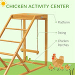 ZUN Chicken Activity Play/ Chicken Coop Toy 72136973