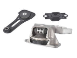 Engine Motor & Auto Trans Mount Set 3PCS Fit for 2017-2022 Nissan Kicks 2020-2021 Nissan Versa 1.6L 81053139