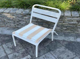 4PCS Outdoor Patio Seat Cushion Replacement Seat Cushion with Ties, 15" x 15" Patio Chair Pads for 08799345