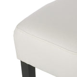 Set of 2, 26.75" Backless Leather Counter Height Barstool, Beige 74492.00FBGE