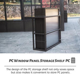 12x14FT All Season Sunroom, Outdoor Permanent Wall Mounted Solarium with Detachable Polycarbonate W1859P238681