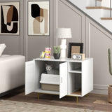 Cat Litter Box Enclosure End Side Table 80369622