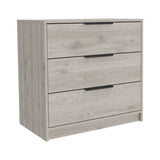 Kaia 3 Drawers Dresser, Superior Top -Light Gray B20091878