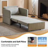 Adult Sleeper Chair Bed, 3-in-1 Convertible Sofa Chair Bed Pull-out Sofa Bed, Convenient Folding 35432052