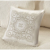 6 Piece Reversible Scalloped Edge Daybed Cover Set Cream Daybed B03597509