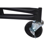 ZUN Drywall Panel hoist Drywall Lift Rolling Panel Hoist Jack Lifter 16ft black color W46538731