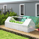 8.6 ft x 3 ft Mini Greenhouse Raised Garden Bed 04042386