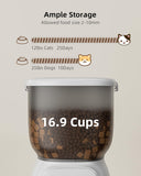 Automatic Cat Feeder, 4L Detachable Cat Food Dispenser for Dry Food Up to 15 Portions 6 93759080