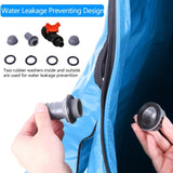 100 Gallon Folding Rain Barrel Water Collector Blue 17376535