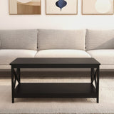Coffee Table Oxford End Table-Black Color W28215275