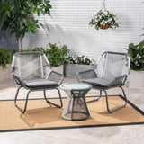 MILAN 3PC CHAT SET 62331.00GRY