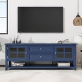 TV Stand for TVs up to 60'', Entertainment Center Multifunctional Storage Space, TV Cabinet WF309280AAC