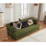 78.5" Folding Out Sleeper Sofa Bed,4-in-1 DIY Combination W1628P216722