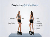 Portable Mini Stair Stepper for Home Workout, Low-Impact Elliptical Step Machine with Quiet 84391536