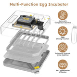 48 Egg Incubator for Hatching Chicken, Duck, Quail & Parrot Eggs Automatic Egg Turning, Humidity 55831311