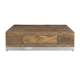 Luxvil Premium Solid Wood Coffee with Storage B024P156852
