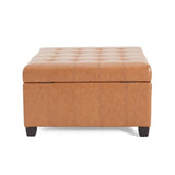 ISABELLA Storage Ottoman, PU N757P254449O
