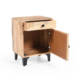 Solid Wood Nightstand N758P194731X