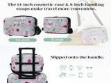 Luggage Sets New Model PC 5pcs, Hardside Lightweight Durable 20" 24" 28" Suitcases with 8" 14" 51344039