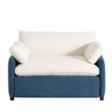 50*43" Oversized Chenille Single Sofa Chair,Wide and Deep Seat Accent Chair,Modern N723P235042C