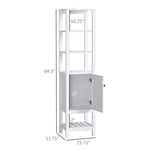 ZUN Bathroom Storage Cabinet-White （Prohibited by WalMart） 56319360