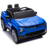 ZUN 24V Kids Ride on Car W/Parents Control,Licensed Chevrolet Silverado,Four-wheel suspension,LED W1578P202307