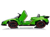 Lamborghini Poison Small Dual Drive 12V 4.5AH with 2.4G Remote Control Sports Car Electric Car Green 86940909