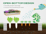 48" x 24" x 32" Wooden Greenhouse Planter 32350508