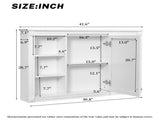 42'' Wall Mounted Bathroom Storage Cabinet, Medicine Cabinet, Modern Bathroom Wall Cabinet with N710P363544K