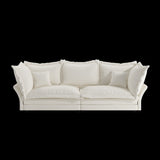 90.55" Modern Comfy Upholstered Sofa Cloud Couch, Deep Seat Couches with Multiple Large Soft W1885P234640