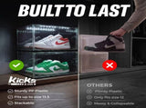 XL Clear Plastic Stackable Shoe Storage Box for Sneakers Remote Control LED Light Fits Up to Size 13 17121851
